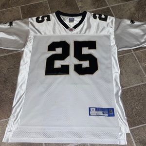 25 Reggie Bush New Orleans saints Reebok jersey